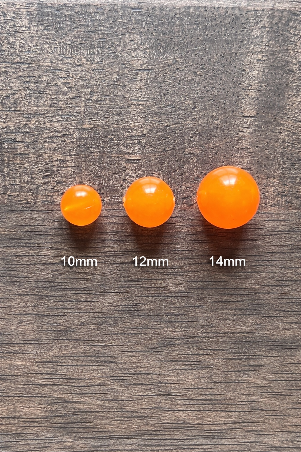 Sunshine 10mm Soft Plastic Bead
