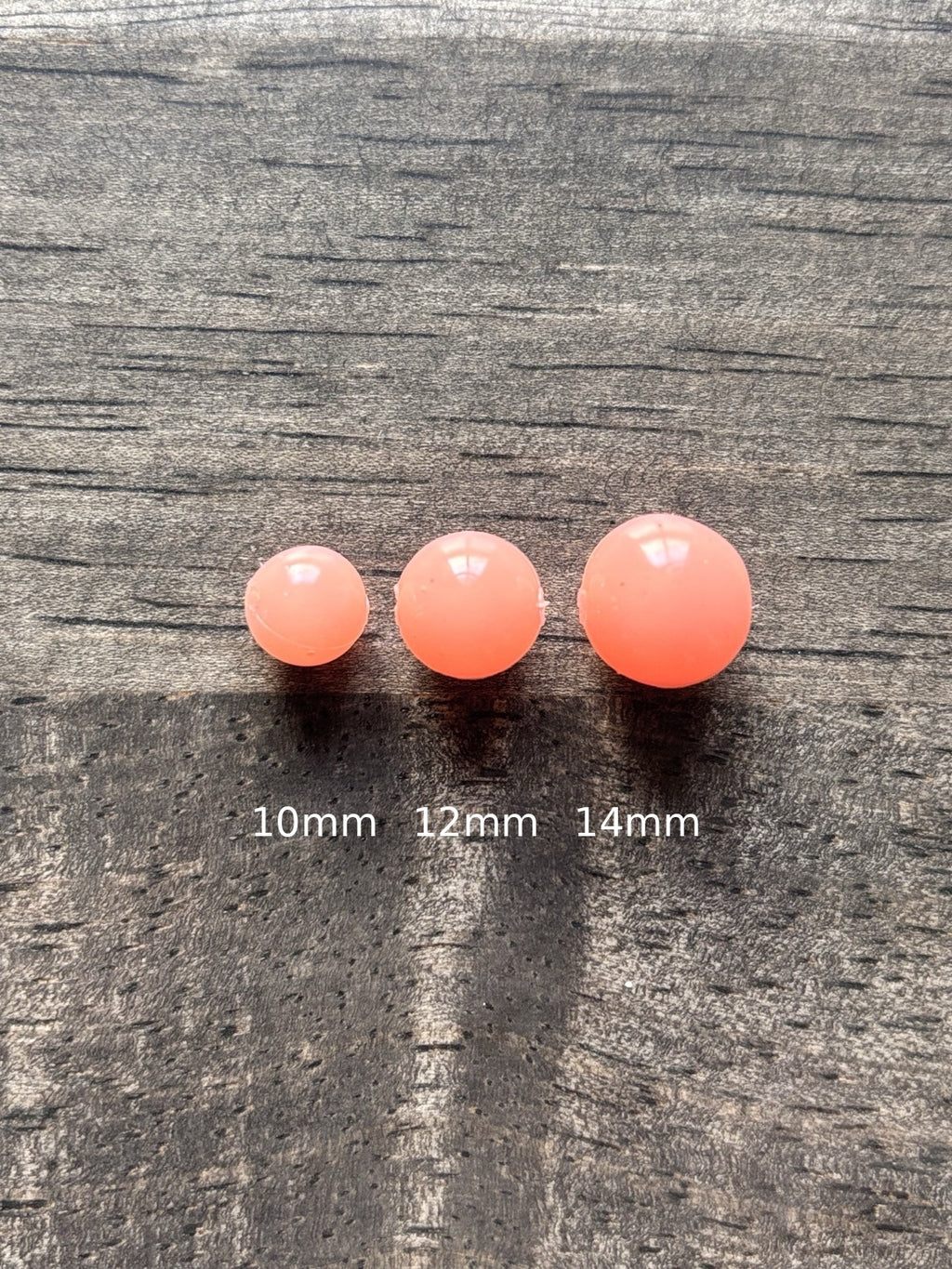 Dead Egg 12mm Soft Plastic Bead