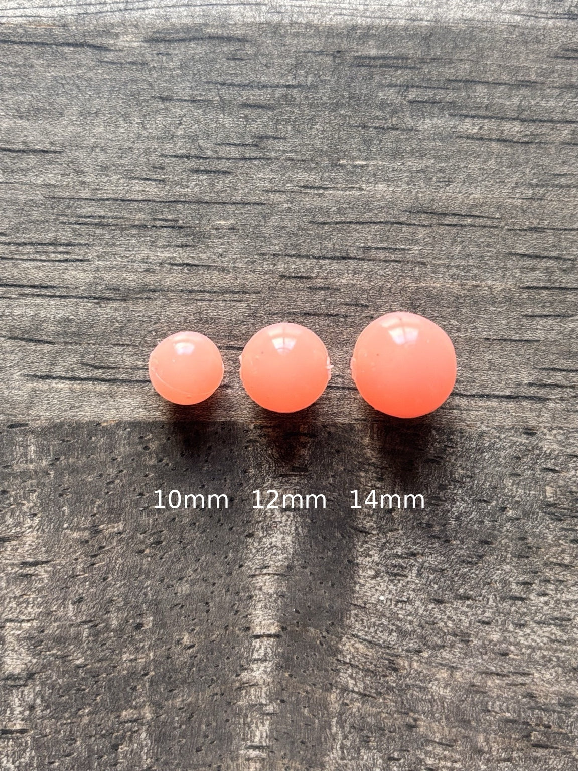 Dead Egg 12mm Soft Plastic Bead