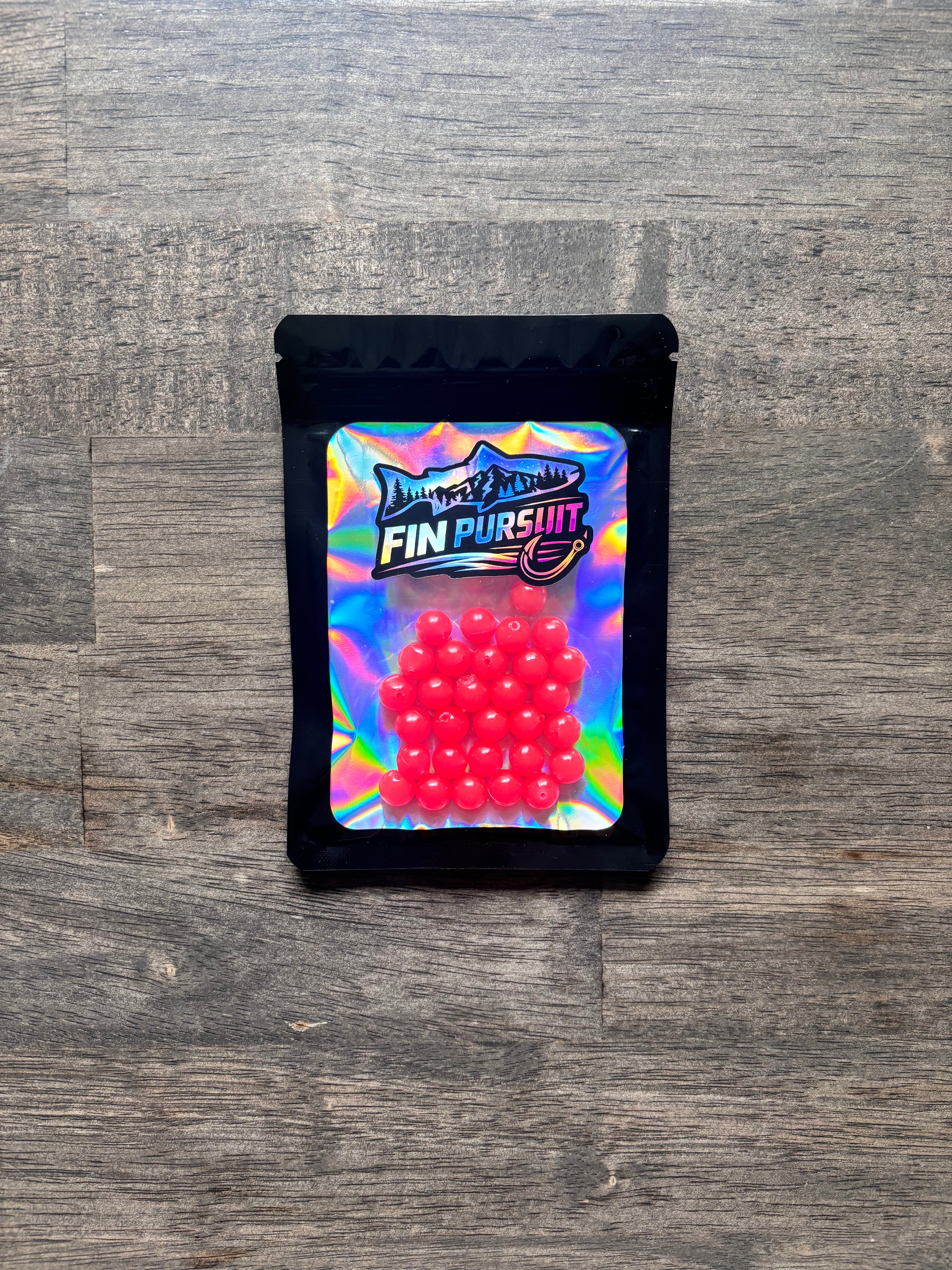 Dark Roe 10mm Soft Plastic Bead