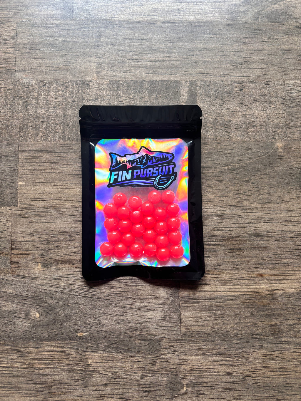 Dark Roe 12mm Soft Plastic Bead