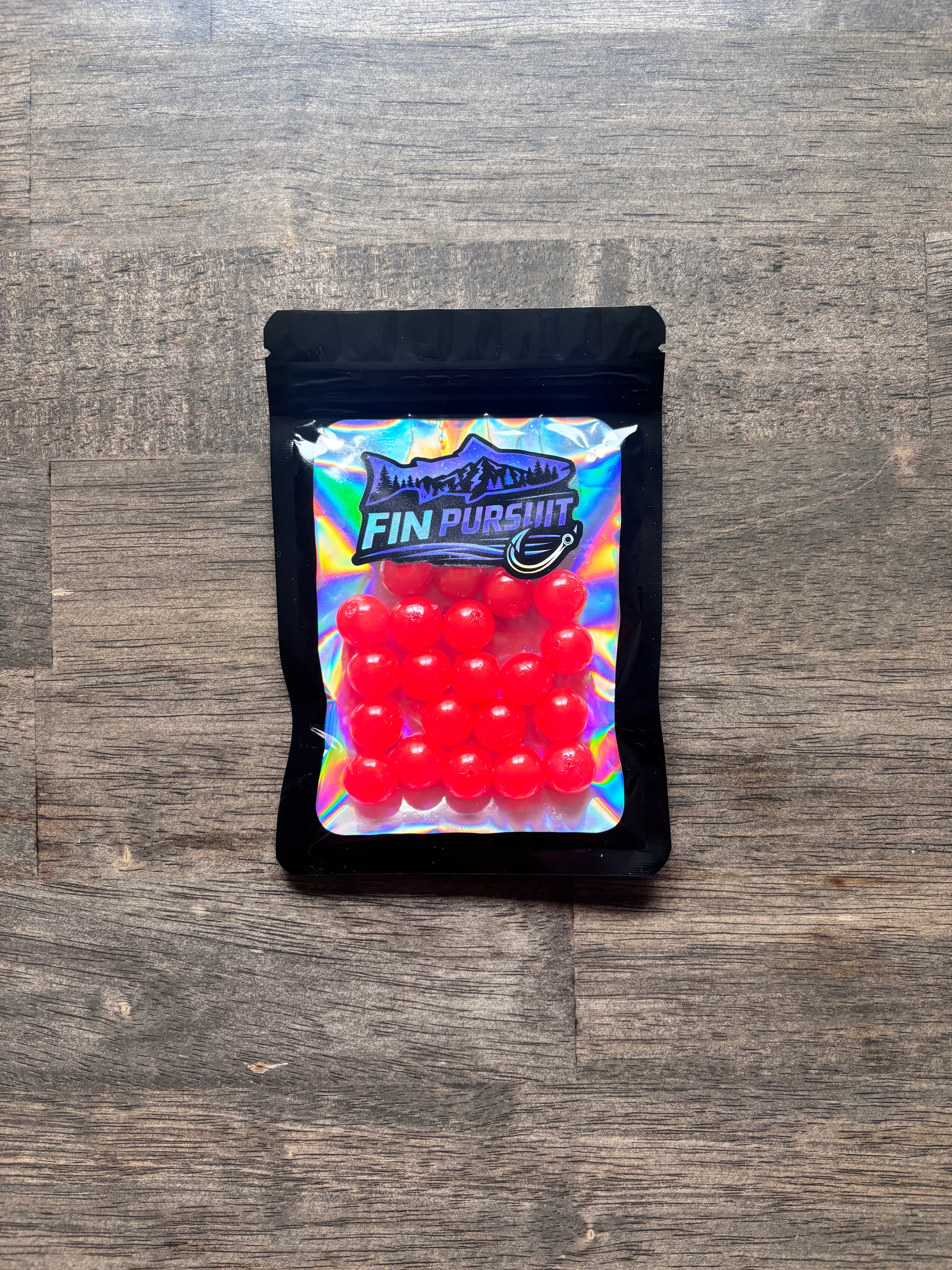 Dark Roe 14mm Soft Plastic Bead