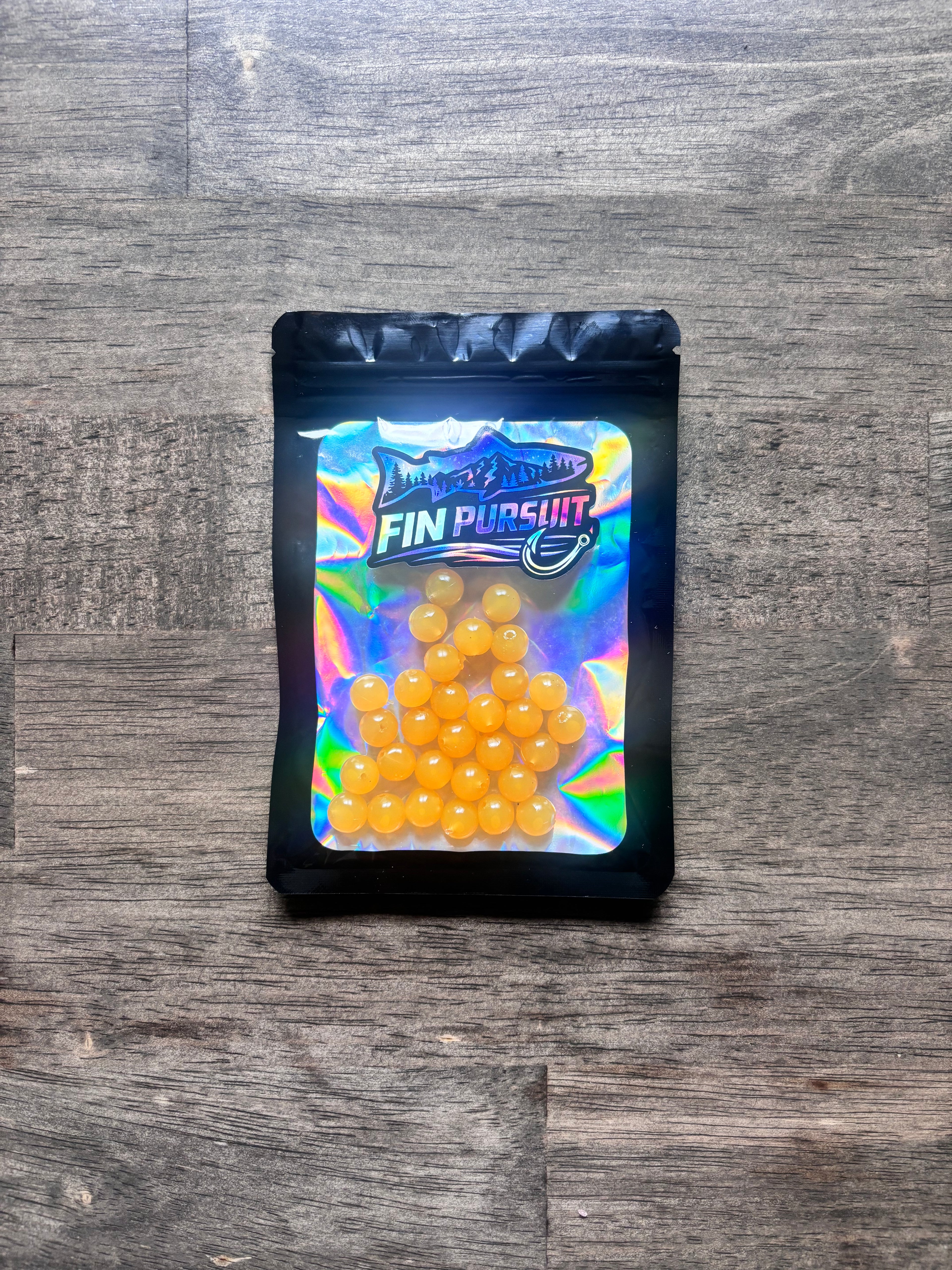 Honey Glow 10mm Soft Plastic Bead