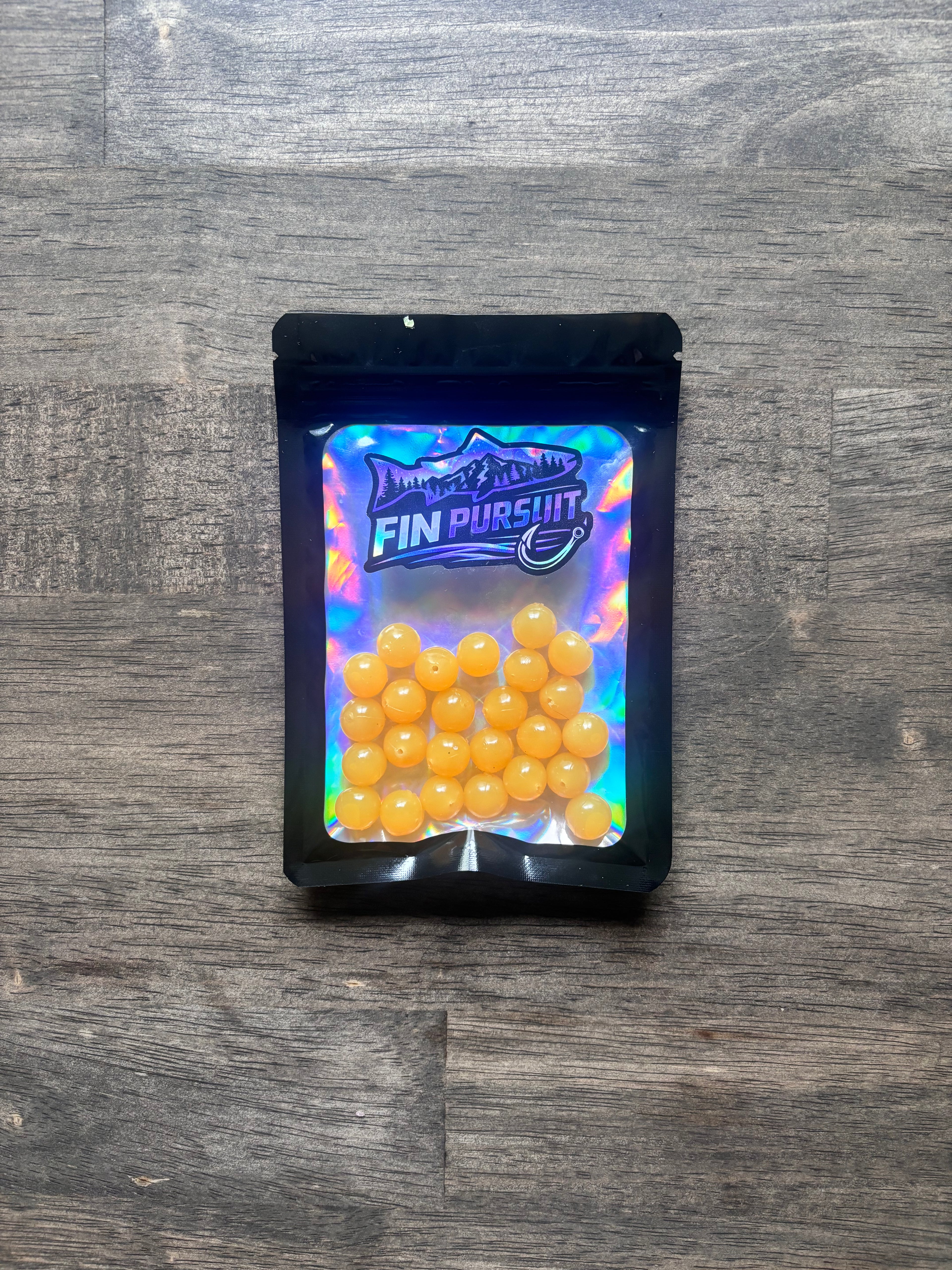 Honey Glow 12mm Soft Plastic Bead