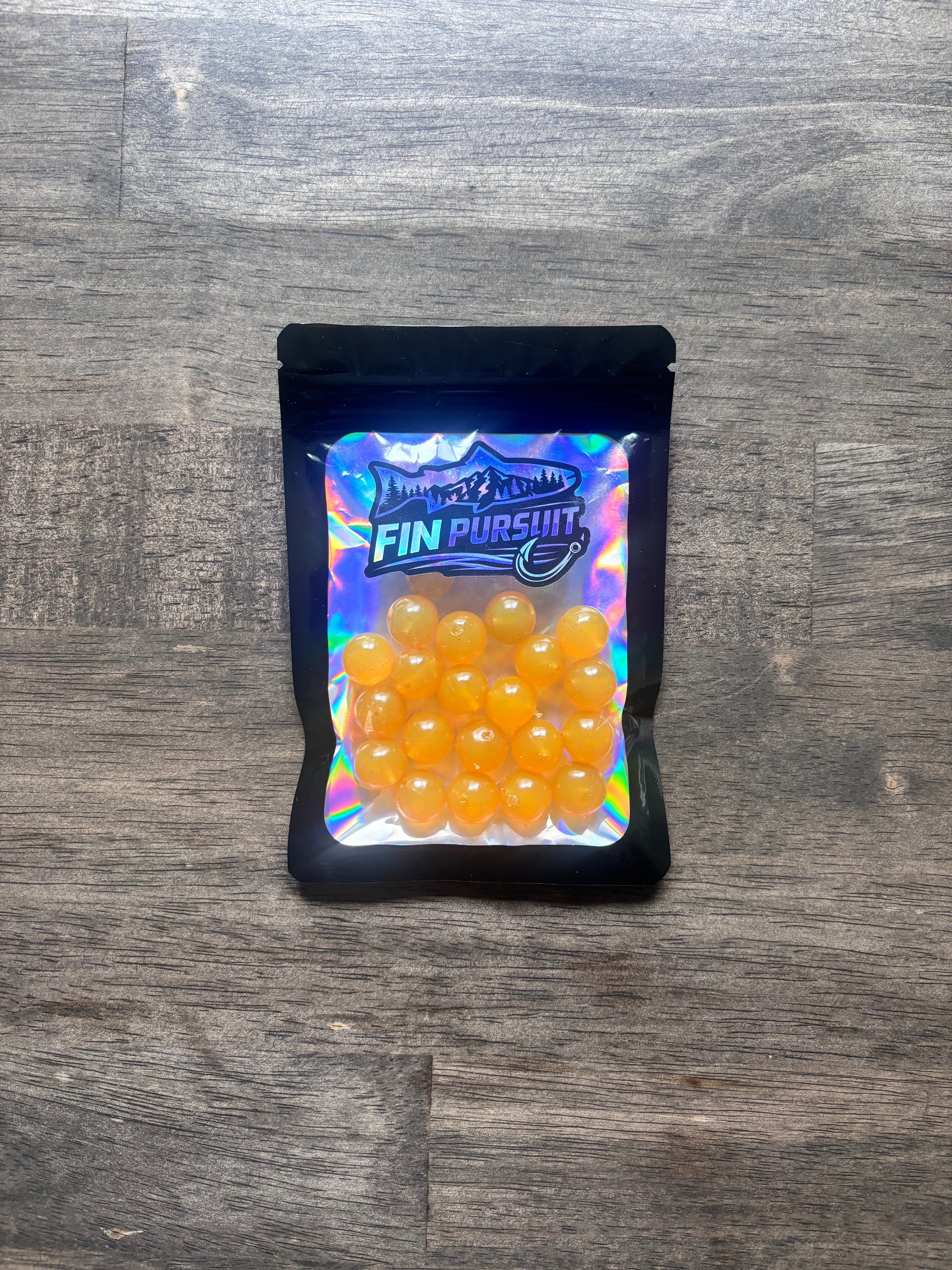 Honey Glow 14mm Soft Plastic Bead