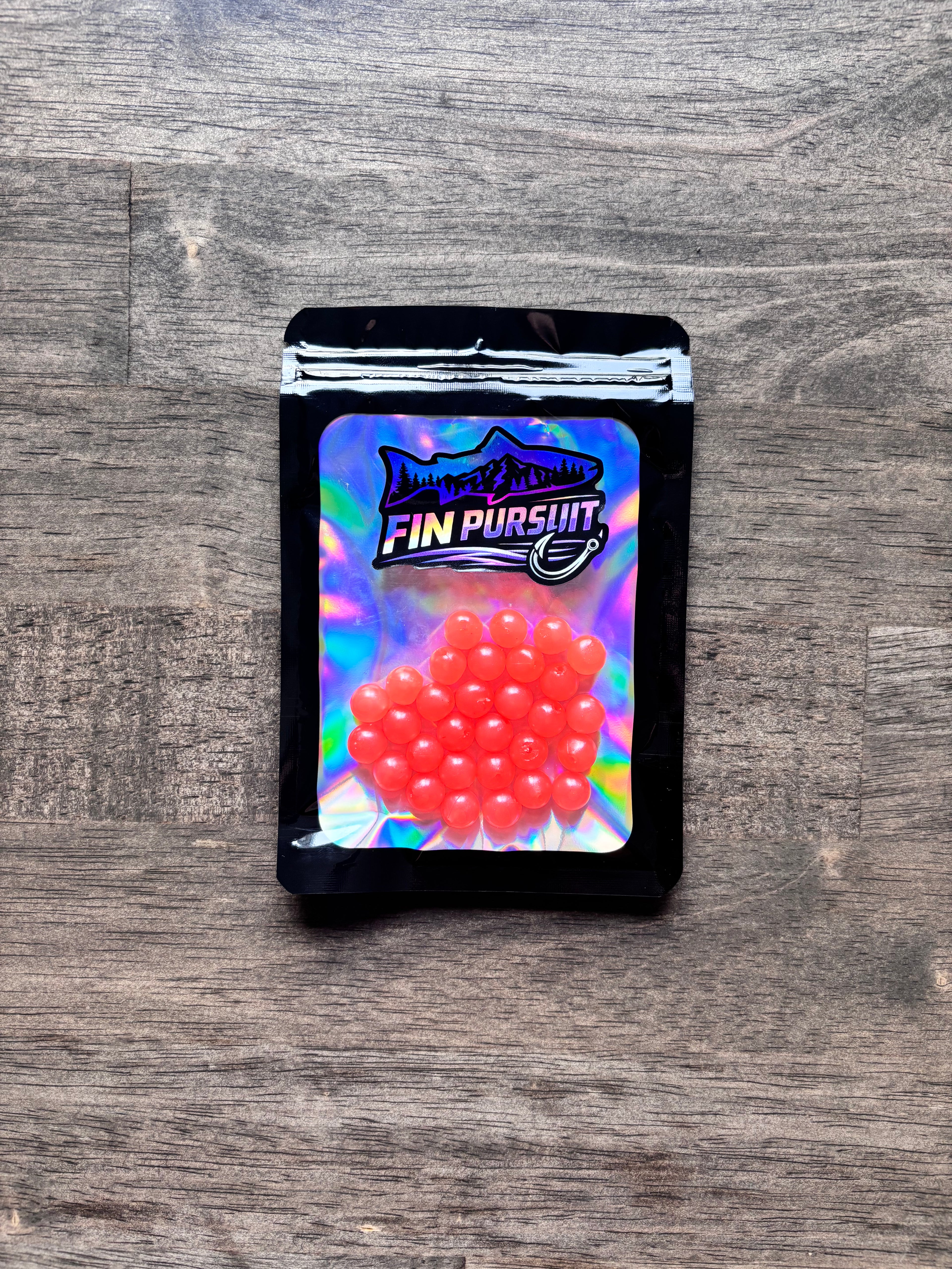 Pearl Peach 10mm Soft Plastic Bead