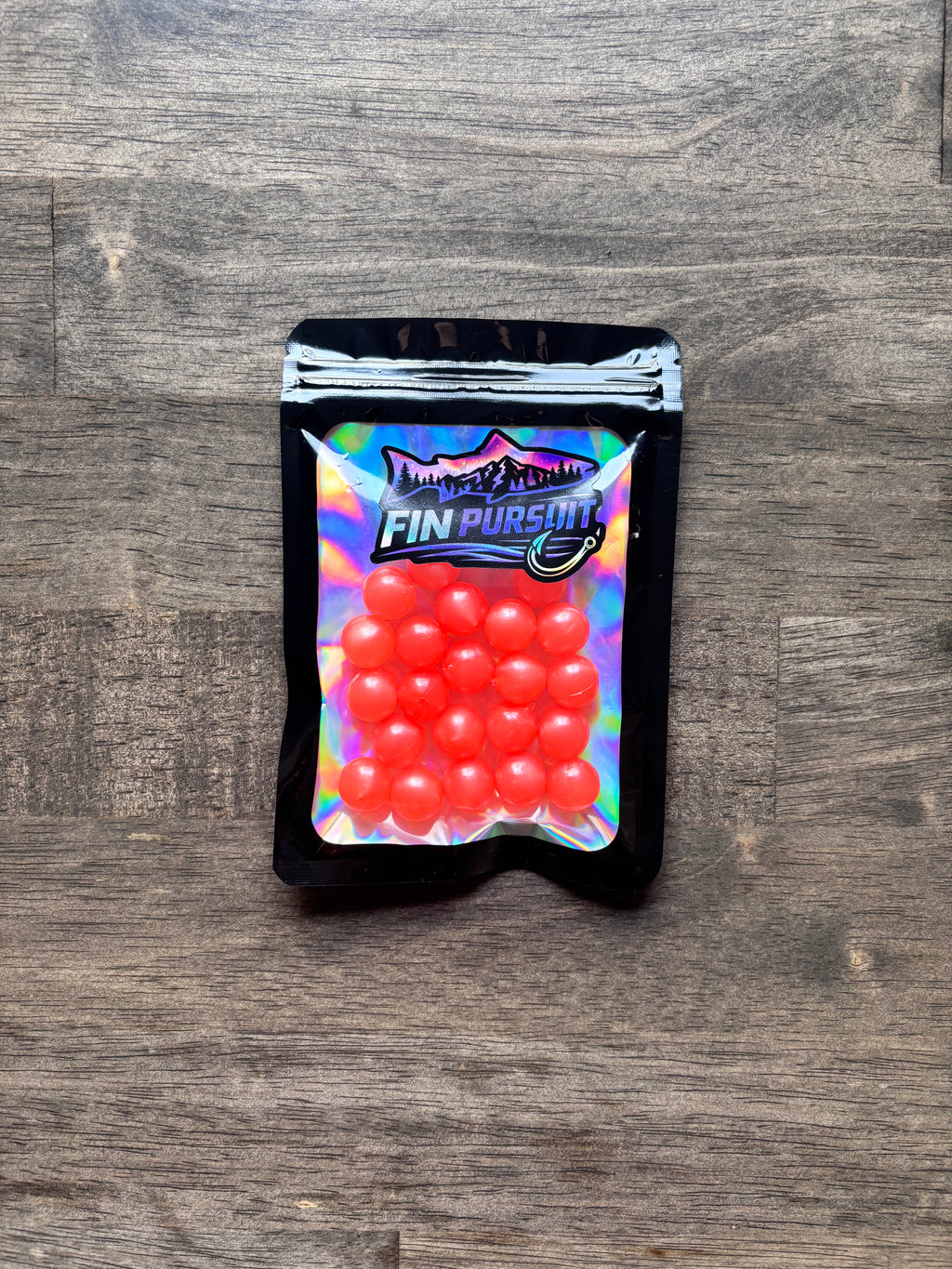 Pearl Peach 14mm Soft Plastic Bead